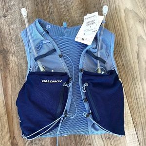 Salomon ADV SKIN 12 Running Pack - Women's Small, English Manor / Black Iris